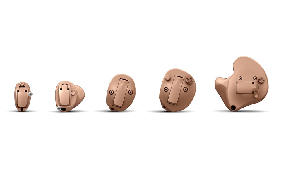 in ear hearing aids